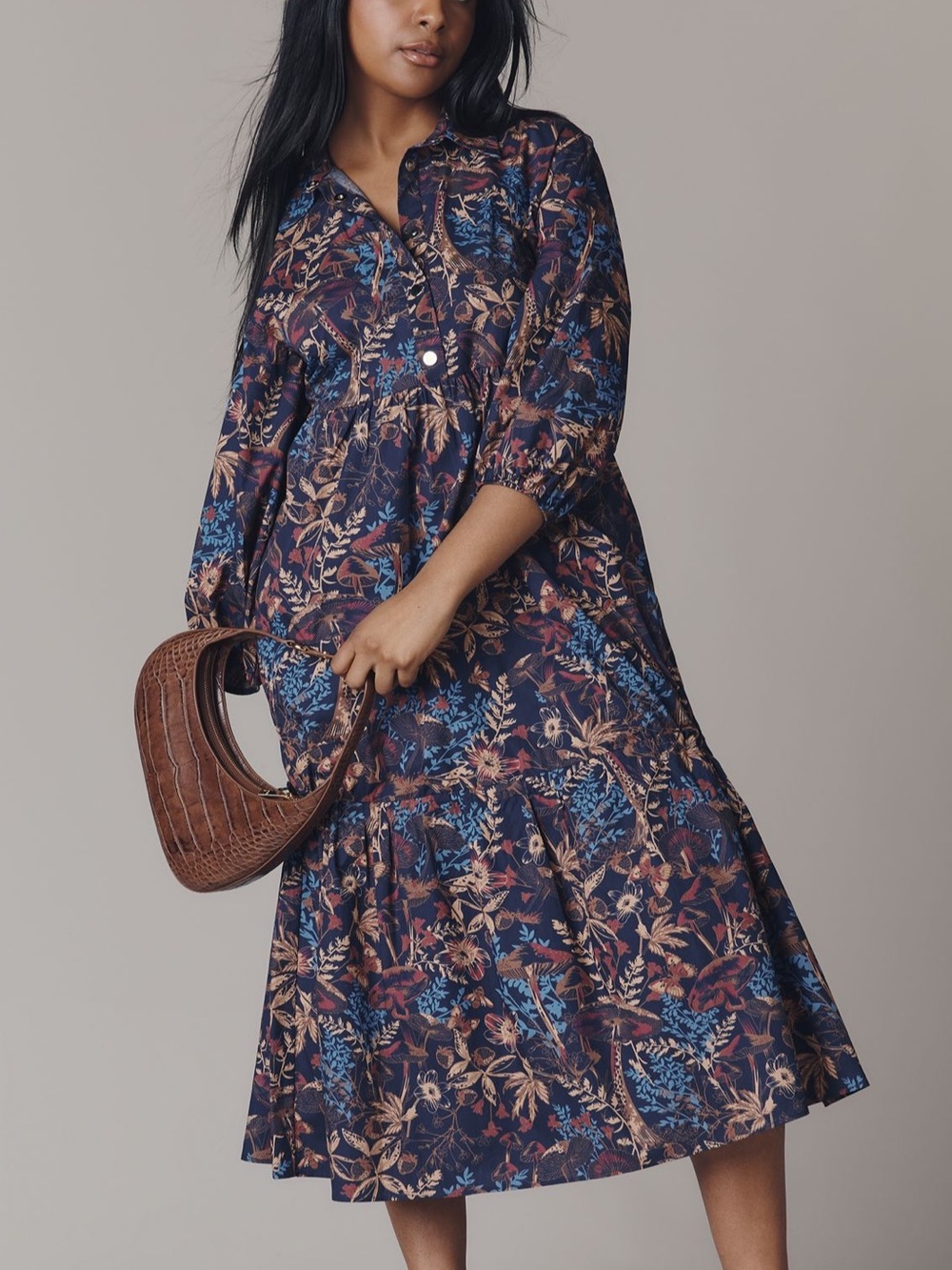 Bettina Cotton Shirt Dress - Adaptive